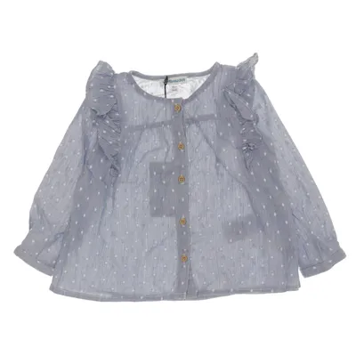 Shirt (Blauw, Wit) van Vertbaudet Katoen