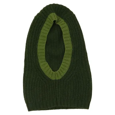 Balaklava (Green) from Thinking Mu Wool