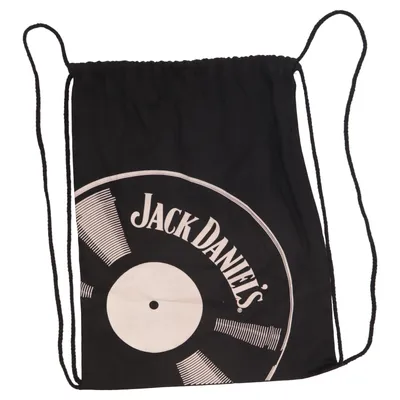 Sportstaske (Sort, Hvid) fra Jack Daniels Bomuld, Polyester