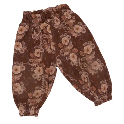 Pyjama broek (Bruin) van Müsli Elastaan, Organisch katoen