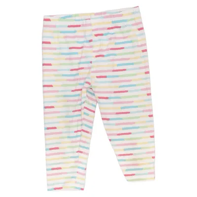 Leggings (Vit, Flerfärgad) från Topolino Bomull, Elastan