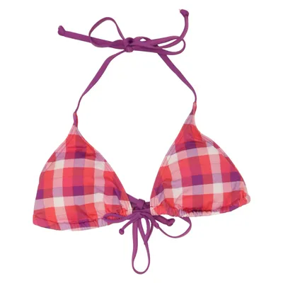 Bikini top (Rød, Lilla, Hvid) fra Buffalo Elastan, Polyamid
