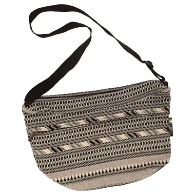 Shoulder-bag (Black, Gray, Blue) from Ethnotek