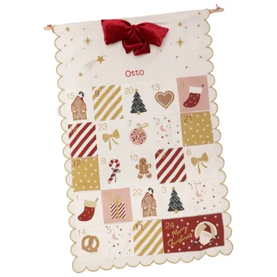 Adventskalender (Hvid, Rød, Flerfarvet) fra Vertbaudet