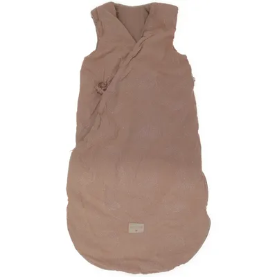 Babyslaapzak (Beige, Wit) van Nobodinoz Elastaan, Organisch katoen, Polyester