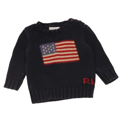 Sweater (Blue, Multicolored) from Ralph Lauren Cotton