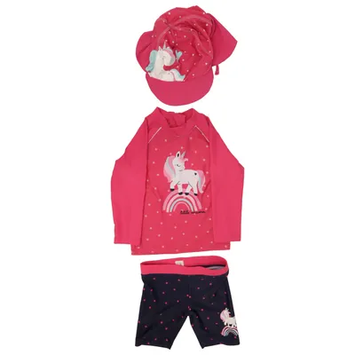 UV clothing (Pink, Blue, Multicolored) from Topomini Elastane, Polyester