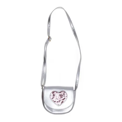 Shoulder-bag (Silver, Pink) from Bijou Brigitte Metallic fiber, Polyester, Polyurethane