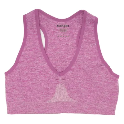 Sports bra (Purple) from Benger Elastane, Polyamide, Polyester