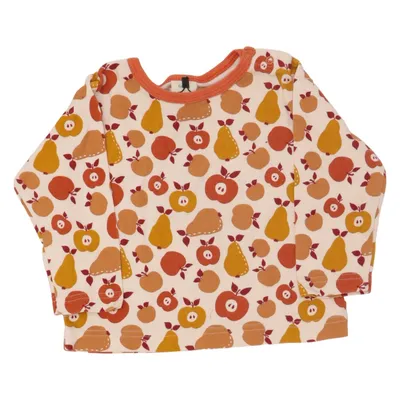 Long sleeve T-shirt (White, Brown, Green) from Alana Cotton