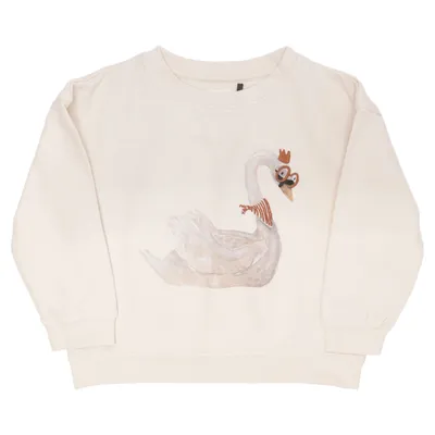 Sweatshirt (Beige) fra Leevje Økologisk bomuld