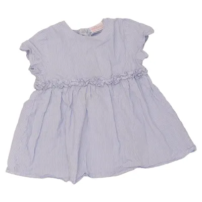 Jurk (Blauw, Wit) van So Cute Katoen