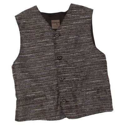 Suit vest (Gray, Black) from Junior B.