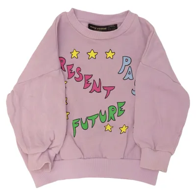 Sweatshirt (Purple, Multicolored) from Mini Rodini Cotton