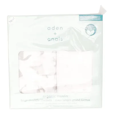 Babyfilt (Vit, Flerfärgad) från Aden+Anais Ekologisk bomull