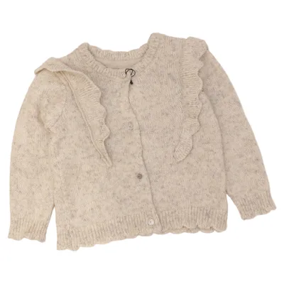 Cardigan (Gray) from H&M Metallic fiber, Polyester