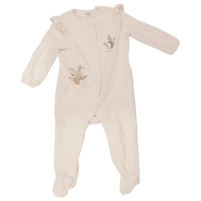 Rompers (Beige) from Baby C&A Cotton, Elastane, Viscose