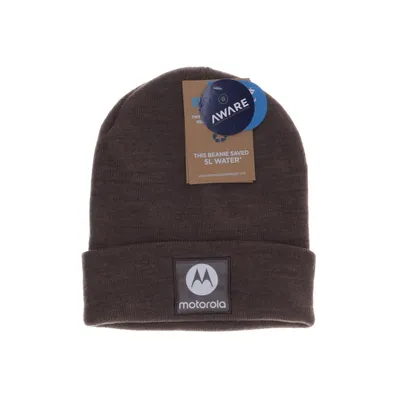 Beaniemössa (Brun) från Motorola Akryl, Återvunnen polyester