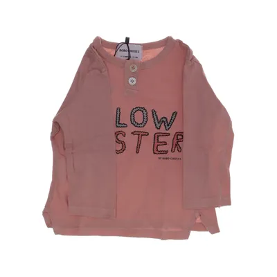 T-shirt à manches longues (Rose) de Bobo Choses Coton biologique