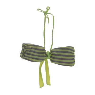Bikini top (Green, Gray) from Power Flower Elastane, Polyamide