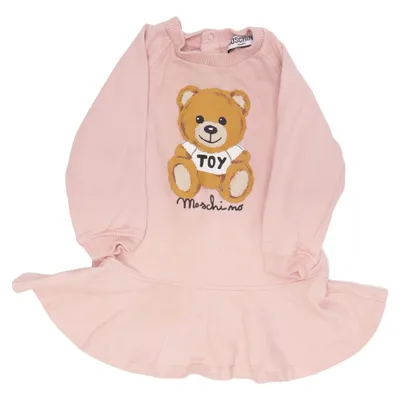Dress (Pink) from Moschino Baby Cotton, Elastane