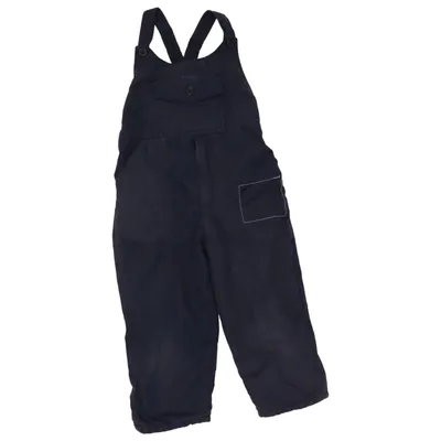 Hängselbyxor (Blå) från Blank Bomull, Polyester