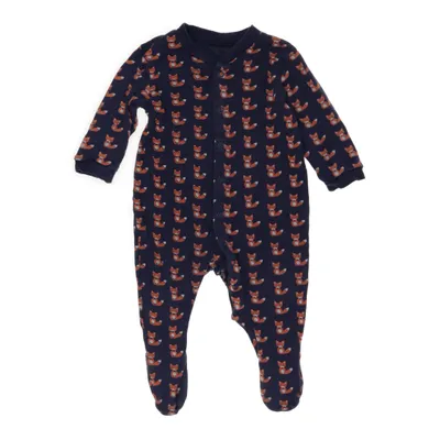 Sparkdräkt (Blå, Orange) från Early Days Bomull