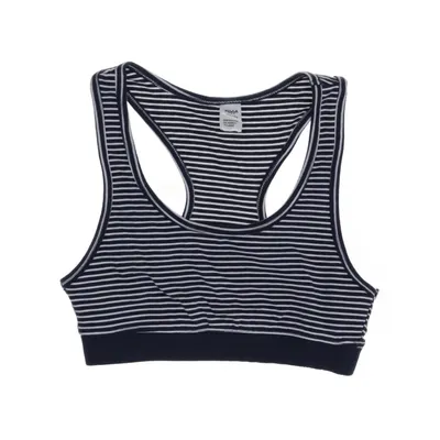 Sports bra (Blue, White) from Yigga Cotton, Elastane
