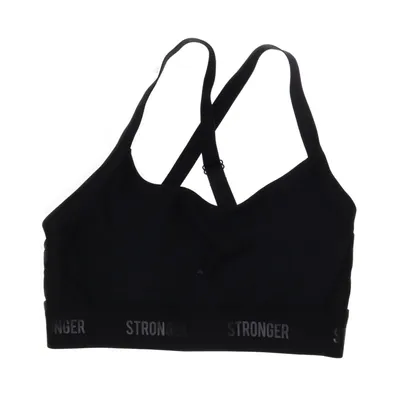 Sport-bh (Zwart) van Stronger Elastaan, Polyamide, Polyester
