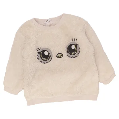 Sweatshirt (White) from Harry Potter x H&M Cotton, Elastane, Polyester
