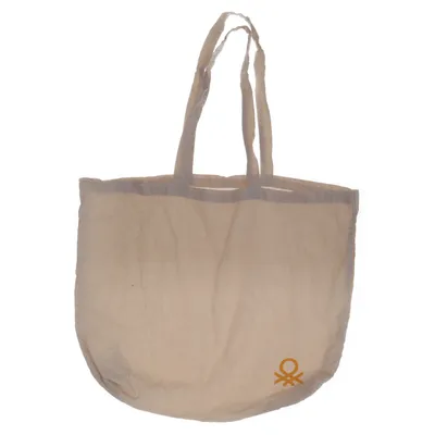 Canvas bag (Beige) from United Colors of Benetton