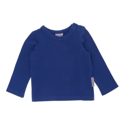 Långärmad t-shirt (Blå) från BABA Elastan, Ekologisk bomull