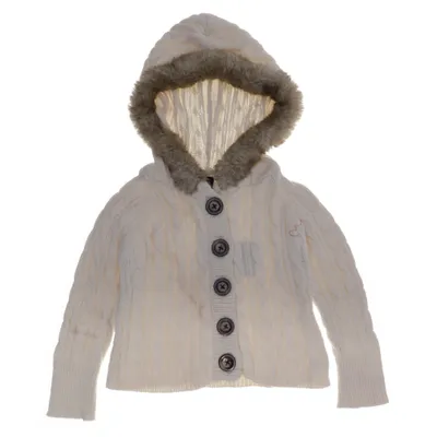 Cardigan (White) from BabyGap Acrylic, Cotton, Polyester