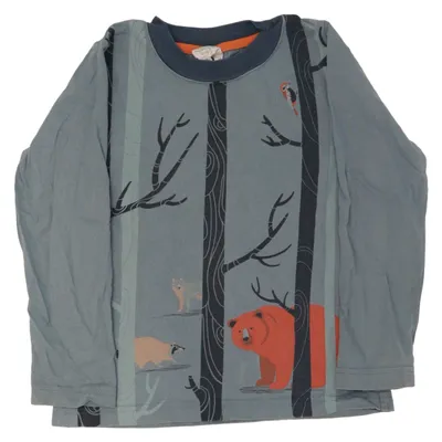 Long sleeve T-shirt (Blue, Multicolored) from Alana Cotton