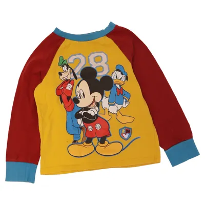Long sleeve T-shirt (Yellow, Red, Blue) from Disney Organic cotton