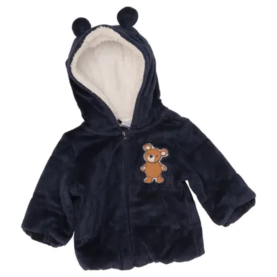 Vinterjacka (Blå, Vit) från Dopo Dopo Newborn Bomull, Polyester