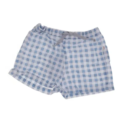 Short de pyjama (Bleu, Blanc) de Adelheid