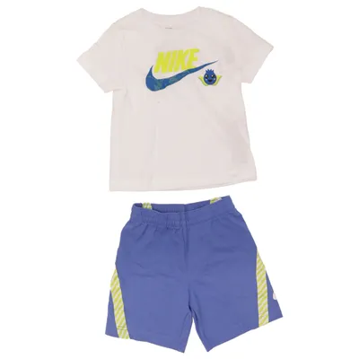 Set (Vit, Blå, Flerfärgad) från Nike Bomull