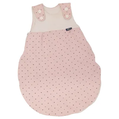 Sovpåse (Rosa, Vit) från Alvi Bomull, Polyester, Viskos