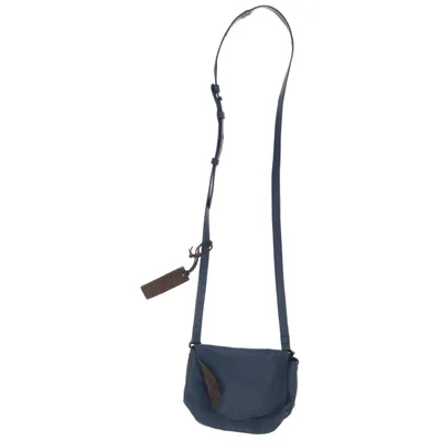 Schoudertas (Blauw) van Zign Katoen, Leer