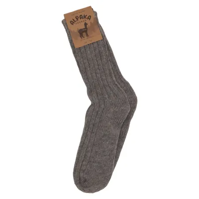 Sockor (Grå) från Alpaka Alpackaull