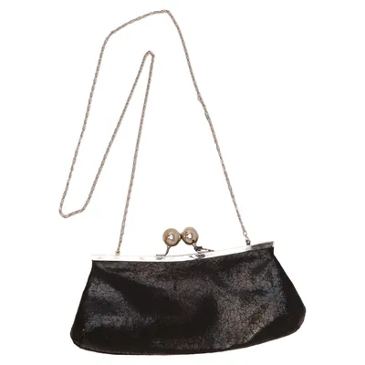 Clutch bag (Black) from Accessorize Polyester