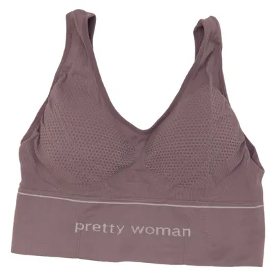 Sport-bh (Lila) van Pretty Woman Elastaan, Polyamide