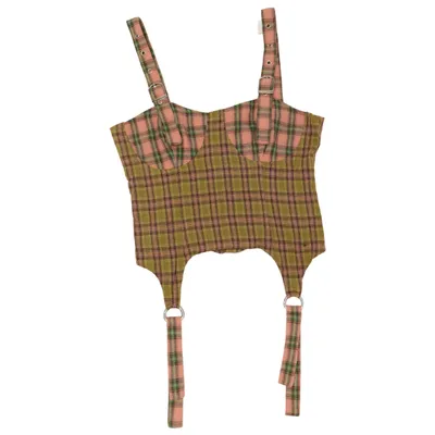 Bustier (Grøn, Pink, Flerfarvet) fra The Ragged Priest Bomuld