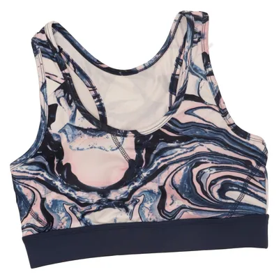 Brassière (Bleu, Rose, Blanc) de Sophia Thiel Élasthane, Polyester