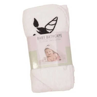 Cape de bain (Blanc) Coton
