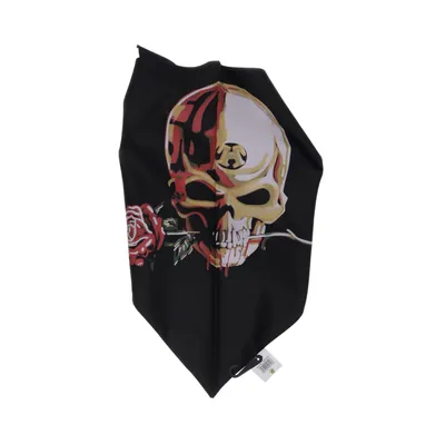 Bandana (Noir, Multicolore) de Mt Coton, Polyester