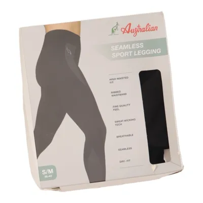 Träningstights (Svart) från Australian Elastan, Polyester