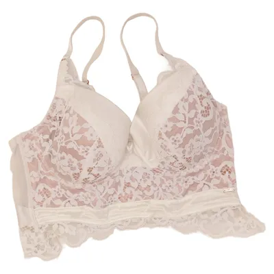 Bustier (White) from Noir by Hunkemöller Elastane, Polyamide, Polyester