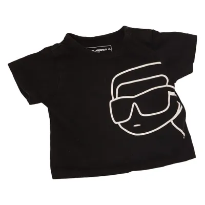 T-shirt (Svart, Vit) från Karl Lagerfeld Kids Bomull